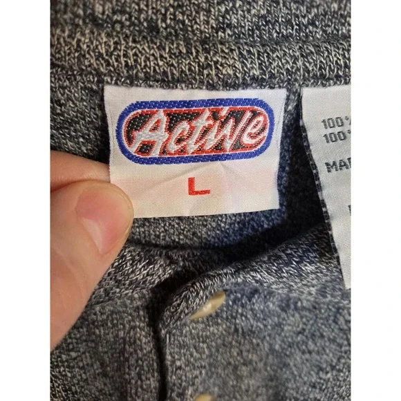 Active Penn State Gray Marled Polo with Embroidered Logo Size Large - Picture 5 of 8